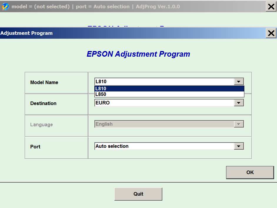 epson l382 reset software
